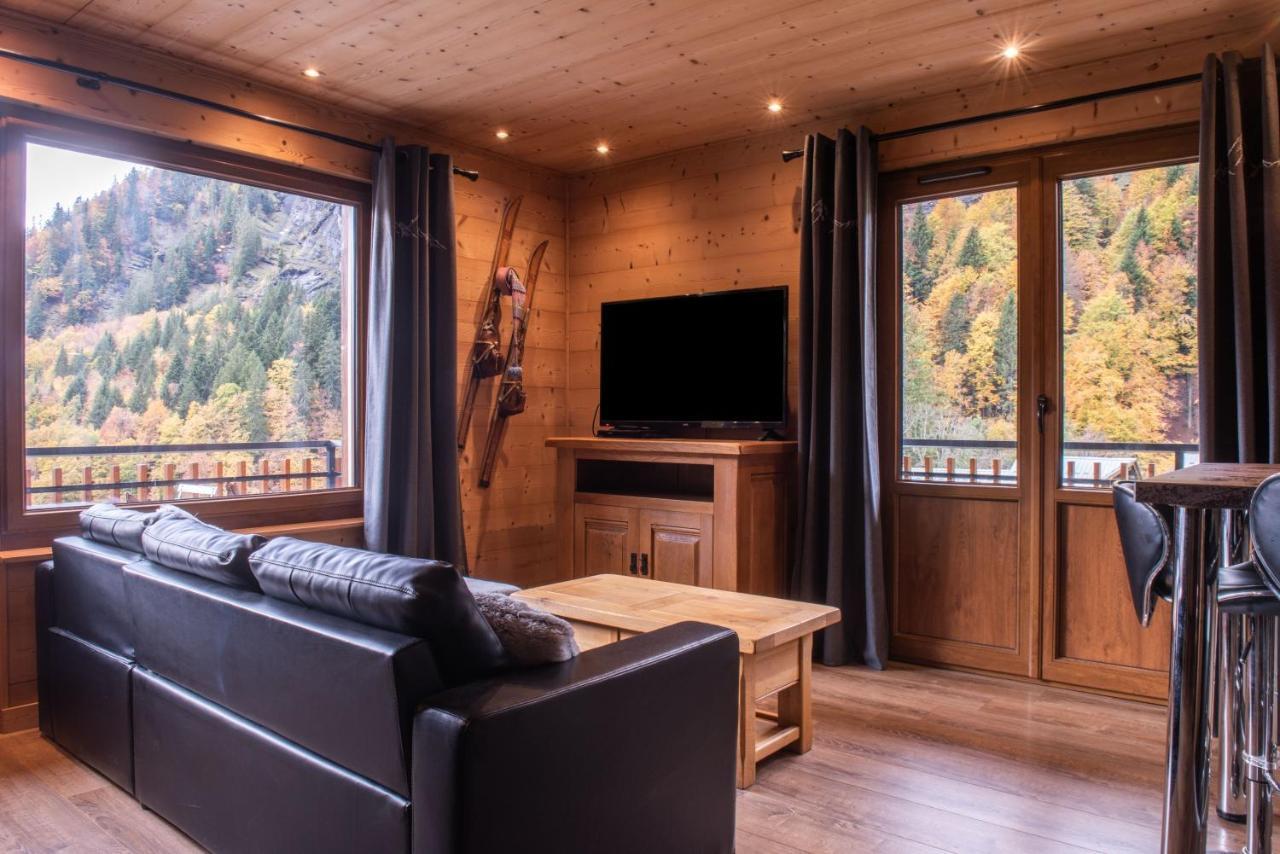 Le Borderan Apartment La Giettaz Ngoại thất bức ảnh